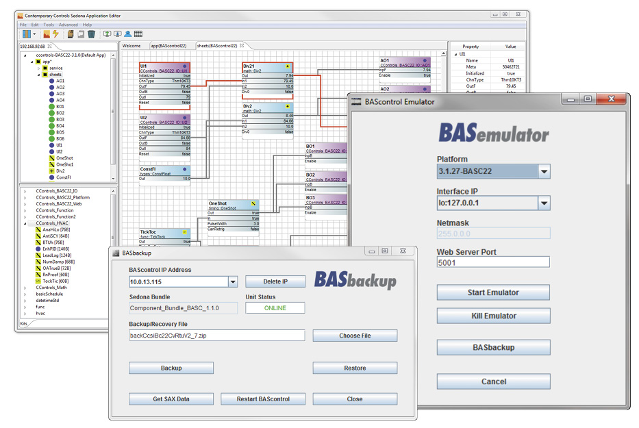 BAScontrol Toolset Offers Expanded Emulation - Contemporary Controls (EMEA)