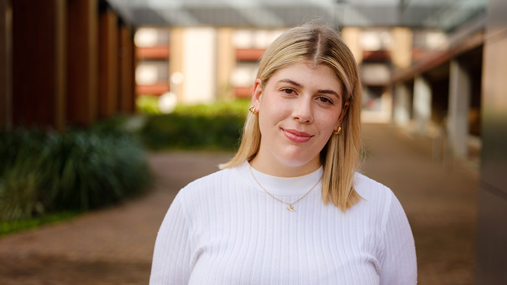 UOW College student Sofia